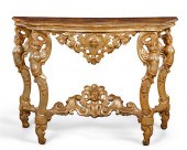 AN ITALIAN BAROQUE CONSOLE TAB
