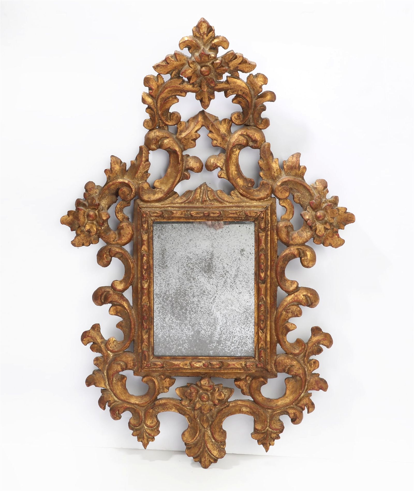 AN ITALIAN BAROQUE GILTWOOD