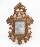 AN ITALIAN BAROQUE GILTWOOD MI