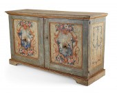 AN ITALIAN BAROQUE SIDE CABINE