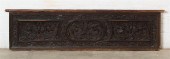 AN ITALIAN BAROQUE STAINED WAL