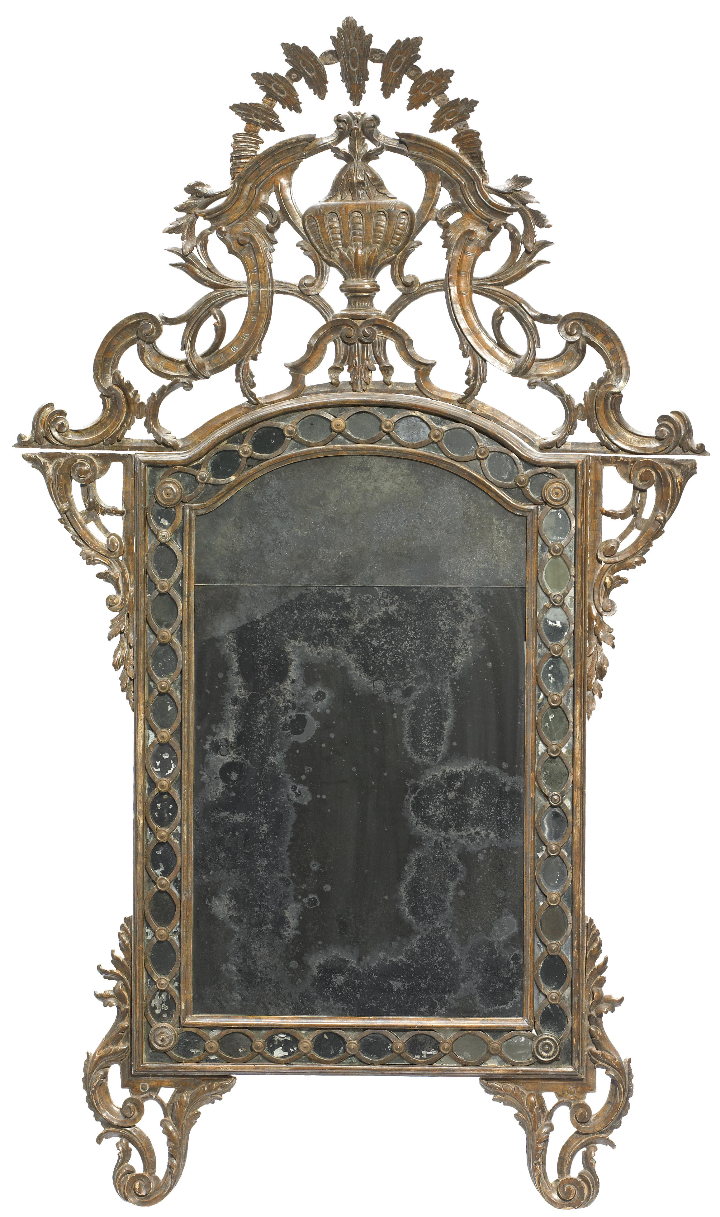 An Italian Baroque style carved