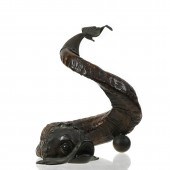 AN ITALIAN BAROQUE STYLE CARVE