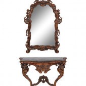 An Italian Baroque Style Conso