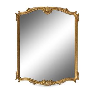 An Italian Baroque Style Giltwood