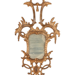 An Italian Baroque Style Giltwood