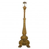 AN ITALIAN BAROQUE STYLE GILTW