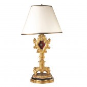 AN ITALIAN BAROQUE STYLE GILTW
