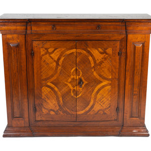 An Italian Baroque Style Inlaid