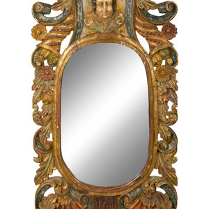 An Italian Baroque Style Painted