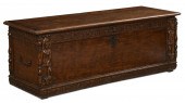 AN ITALIAN BAROQUE WALNUT CASS