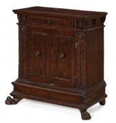 AN ITALIAN BAROQUE WALNUT CRED