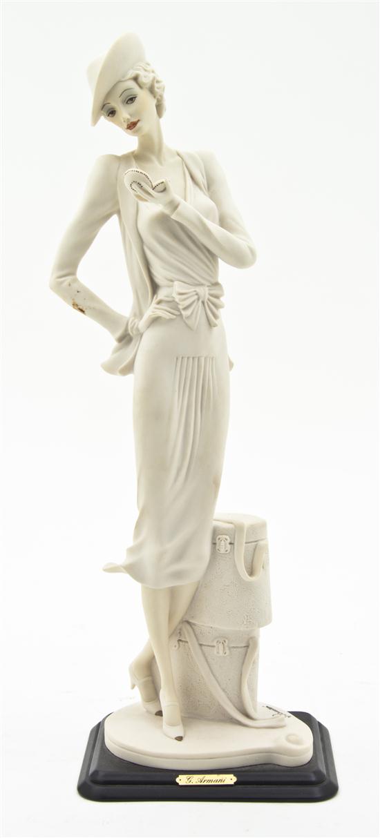 *An Italian Bisque Porcelain Figure