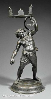 An Italian Bronze of Silenus l