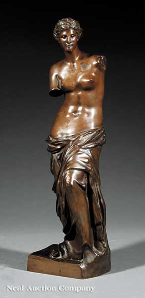 An Italian Bronze of "The Venus