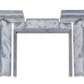 An Italian Carved Bardiglio Im