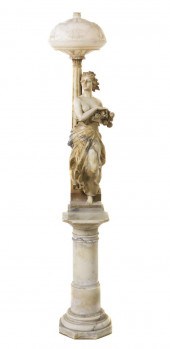 An Italian Carved Marble Figur