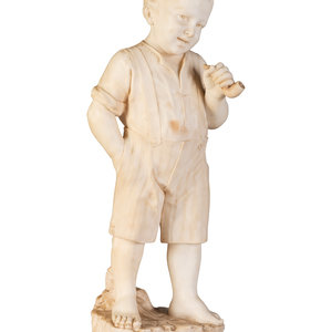 An Italian Carved Marble Figure