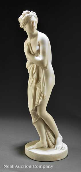 An Italian Carved White Marble