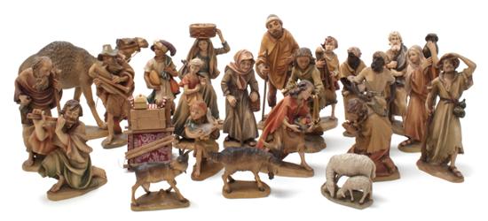An Italian Carved Wood Partial