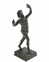 AN ITALIAN "DANCING FAUN" SCUL