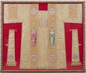 AN ITALIAN EMBROIDERED CHASUBL