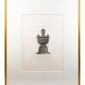 An Italian Engraving of a Marb