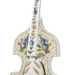An Italian Faïence Cello 20th