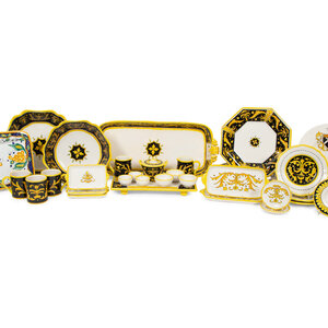 An Italian Faience Dinner Service