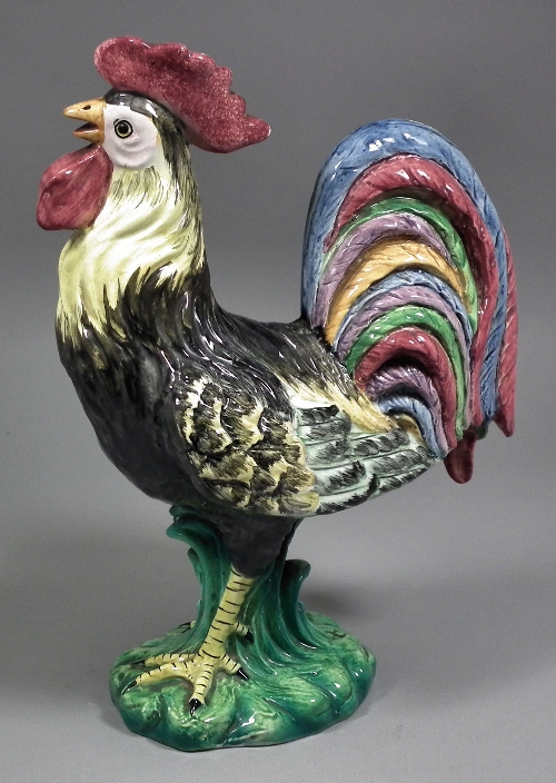 An Italian faience figure of a