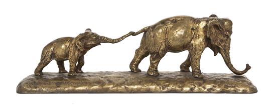 An Italian Gilt Bronze Anamalier