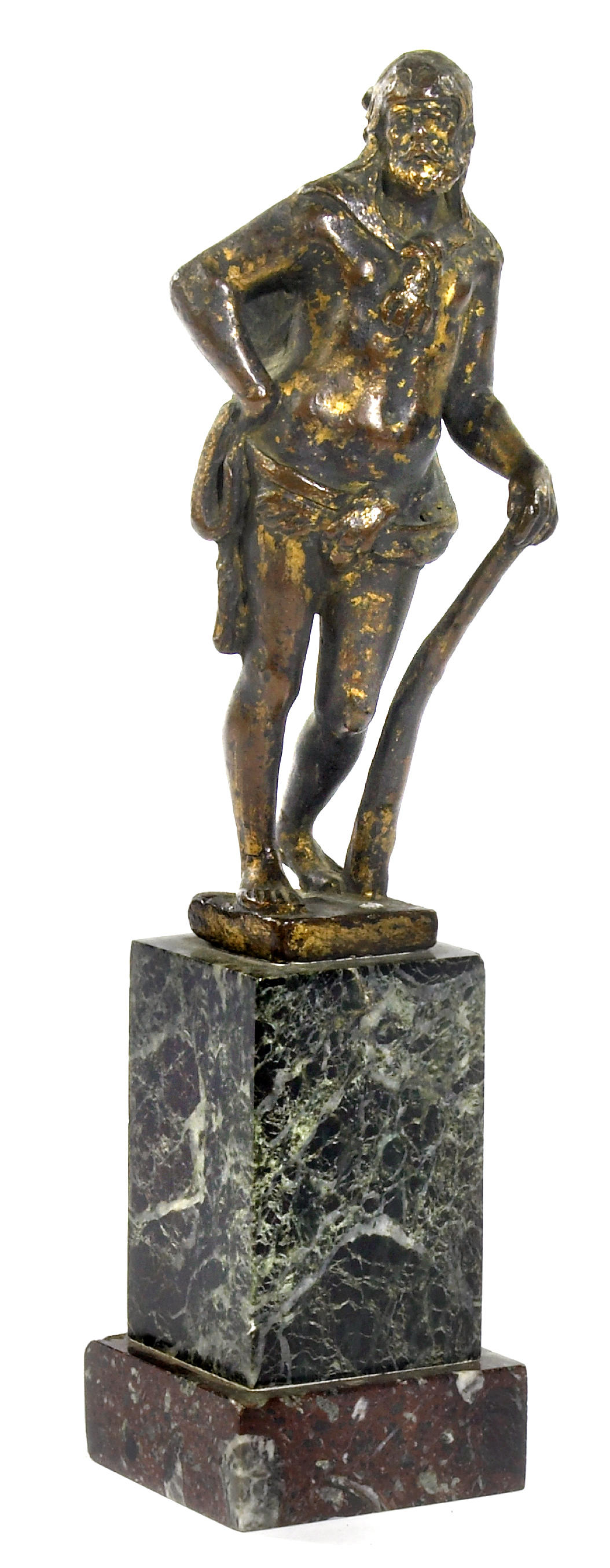 An Italian gilt bronze figure of