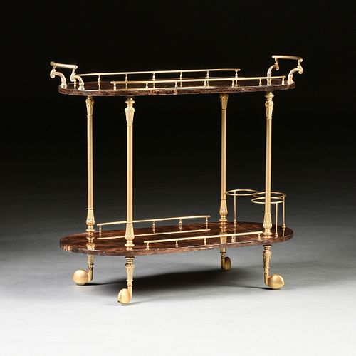 AN ITALIAN GILT METAL AND FAUX