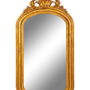 An Italian Giltwood Mirror 20th