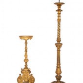 An Italian Giltwood Pedestal T
