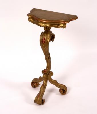 An Italian giltwood pier table,