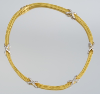 An Italian Gold and Diamond