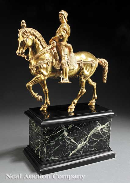 An Italian Grand Tour Gilt Bronze