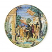 AN ITALIAN [GUBBIO] ISTORIATO