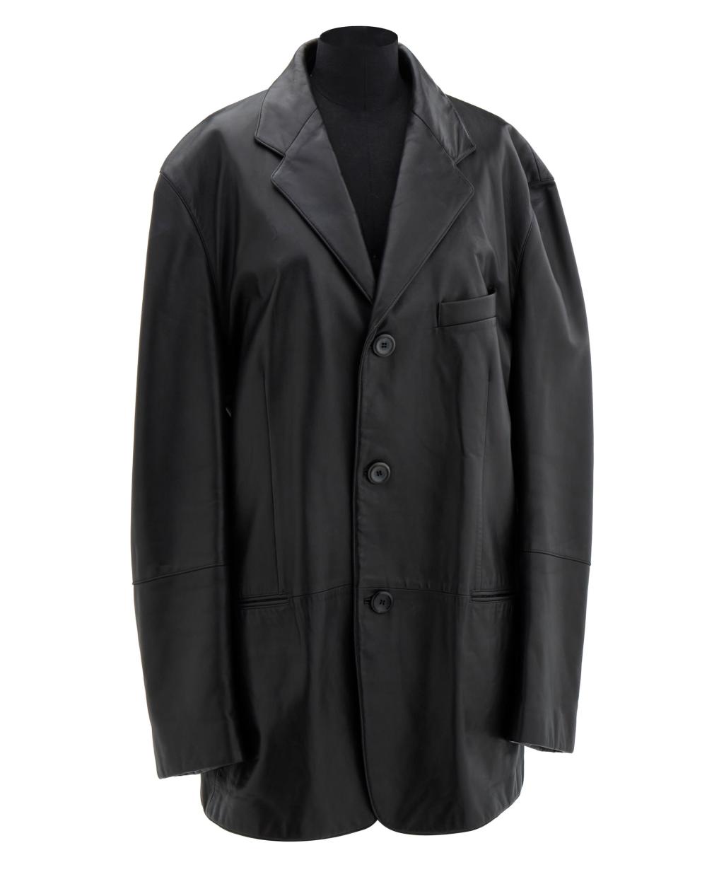 AN ITALIAN-MADE ARMANI BLACK