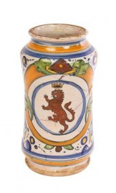 An Italian Maiolica Armorial A