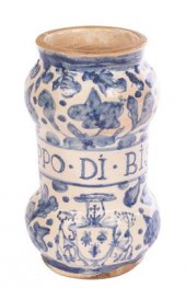 An Italian Maiolica armorial a