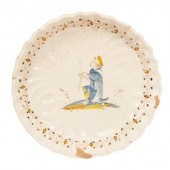 An Italian Maiolica crespina,