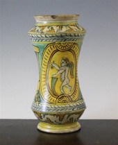 An Italian maiolica drug jar 1