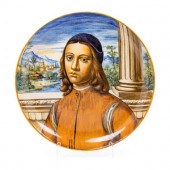 An Italian Majolica Charger
Ca