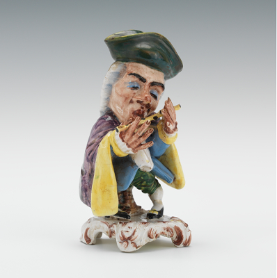 An Italian Majolica Figurine of a