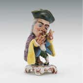 An Italian Majolica Figurine o