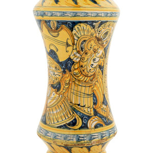 An Italian Majolica Vase