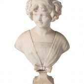 An Italian Marble Bust Attribu