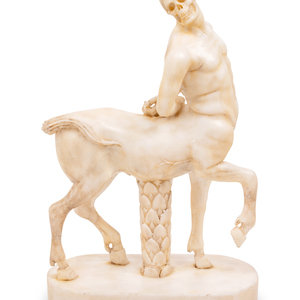 An Italian Marble Centaur of